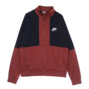 Poly Knit Tracksuit Jacket Cedar/obsidian/white