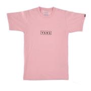 Klassisk Easy Box T-shirt Mellow Rose/Sort