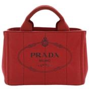 Pre-owned Canvas prada-tasker