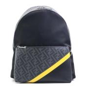 Pre-owned Stof fendi-tasker