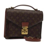 Pre-owned Canvas louis-vuitton-tasker