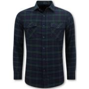 Flannel Skjorte Herre - Lumberjack Bluse