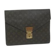 Pre-owned Canvas louis-vuitton-tasker