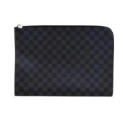 Pre-owned Coated canvas louis-vuitton-tasker