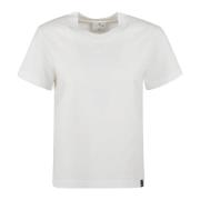 Hvid Heritage T-shirt med Logo