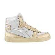 Brugt Wit/Metallic Sneakers