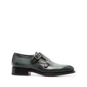 Grøn Monk Strap Sko