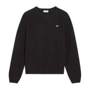 Sort Boxy Triomphe Pullover Sweater