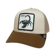 Beige Skorpion Trucker Cap