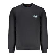 Sort Herre Sweatshirt Langærmet Logo