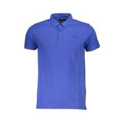 Bl Polo T-shirt med broderi