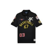 Ikonisk Basketball-inspireret Polo Shirt