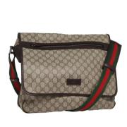 Pre-owned Canvas gucci-tasker