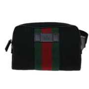 Pre-owned Canvas gucci-tasker