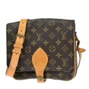 Pre-owned Canvas louis-vuitton-tasker