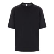 Sort rund hals T-shirt og polo