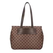 Pre-owned Canvas louis-vuitton-tasker