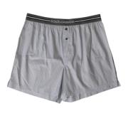 Stribet bomuldsblandede bokser shorts