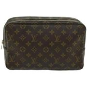 Pre-owned Canvas louis-vuitton-tasker