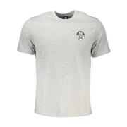 Logo Print Heather Grey T-Shirt Mænd