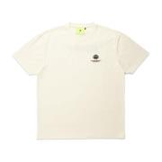 Beige Bomuld Logo Tourist Tee