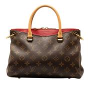 Pre-owned Canvas louis-vuitton-tasker