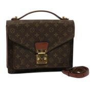 Pre-owned Canvas louis-vuitton-tasker