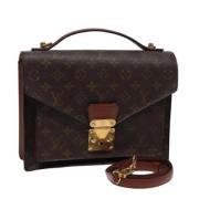 Pre-owned Canvas louis-vuitton-tasker