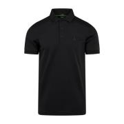 Slim-fit Polo Shirt med Folieprint Logo