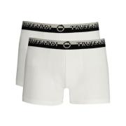 Bomuld Boxershorts, Elastisk Talje, Logo Print