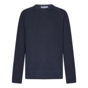 Blå Sweatshirt AW24 Stilfuldt Herretøj