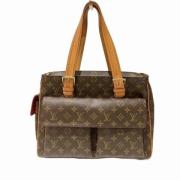 Pre-owned Canvas louis-vuitton-tasker