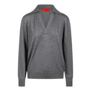 Grå Cashmere Sweater