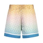 Gradient Monogram Silke Shorts