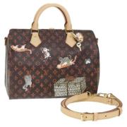 Pre-owned Canvas louis-vuitton-tasker