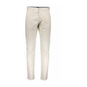 Beige Bomuld Jeans Bukser