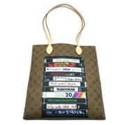 Pre-owned Canvas louis-vuitton-tasker