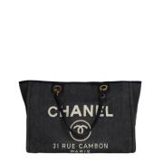 Pre-owned Canvas chanel-tasker