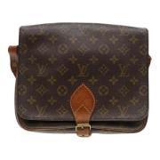 Pre-owned Canvas louis-vuitton-tasker