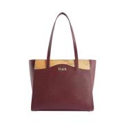 Lilla Geo Classic Shopper Taske