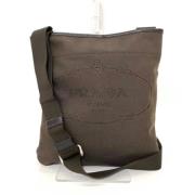 Pre-owned Canvas crossbody-tasker