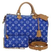 Pre-owned Canvas louis-vuitton-tasker