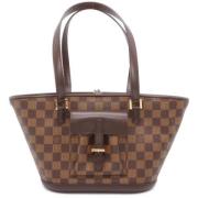 Pre-owned Canvas louis-vuitton-tasker