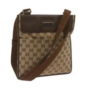 Pre-owned Canvas gucci-tasker