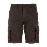 Sort Cargo Bermuda Shorts