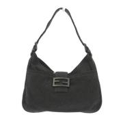 Pre-owned Stof fendi-tasker