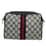 Pre-owned Canvas gucci-tasker