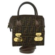 Pre-owned Canvas fendi-tasker