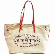 Pre-owned Canvas louis-vuitton-tasker