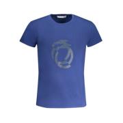 Tryk Logo Rund Hals T-Shirt